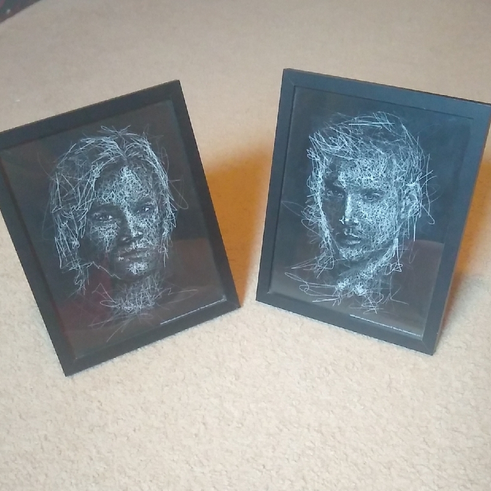 Supernatural Official Licensed Art Prints In Black Frames